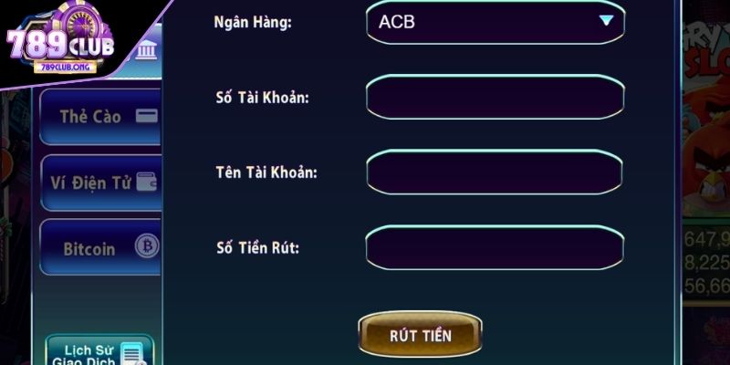 789club có hợp pháp không hình thức nạp tiền rút tiền