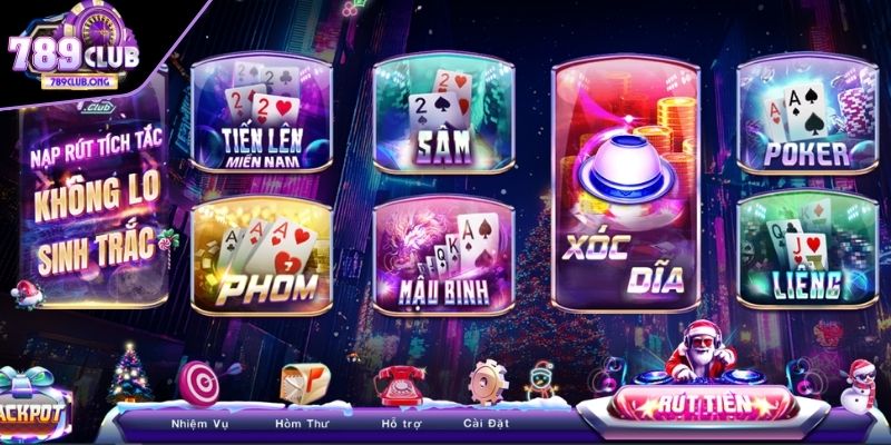 Giải mã game bài 789club với hệ thống trò chơi đa dạng